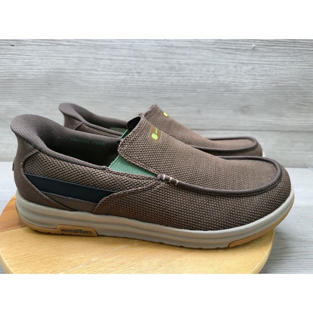 Men’s 12. Skechers Hands Free Slip Ins. John Deere.